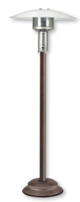 bronze natural gas patio heater