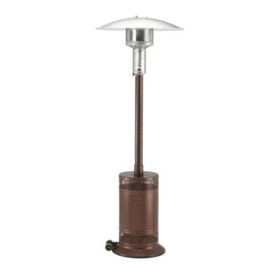 bronze patio heater full length