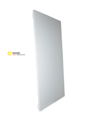 Side profile of the Ducoterra SolaRay-D Infrared heating panel