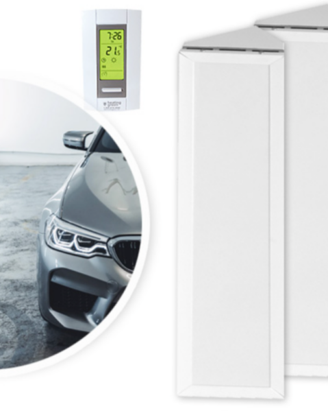 Garage Cove Heater Package - Two Car