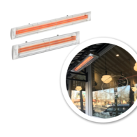Infratech CD-Series - powerful and contemporary - stainless steel