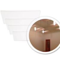 SolaRay-D heater - drop ceiling mount/suspended