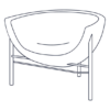 kosmos-chair-dimensions-1 Kosmos chair illustration