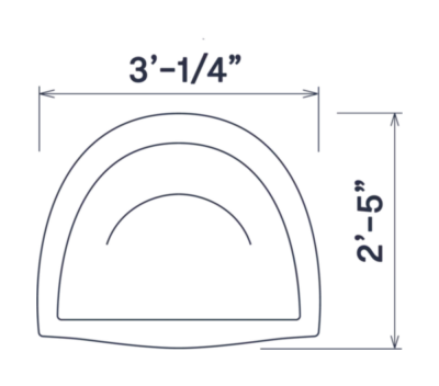 Kosmos chair seat dimensions