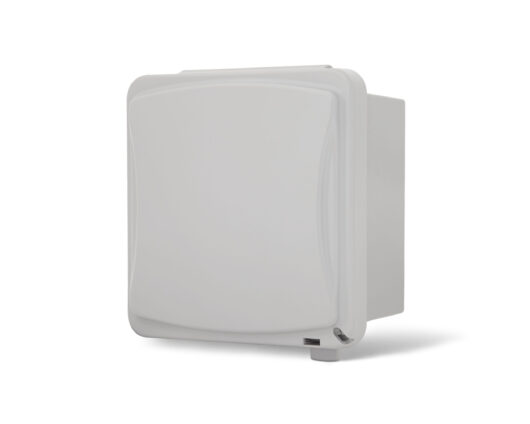 Infratech Dual Duplex Switch - surface mount with a protective cover - Image 2