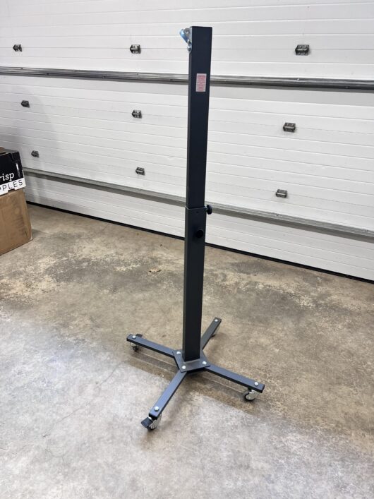 Heliosa 66 Black Heater and Rolling Stand Package - Image 4