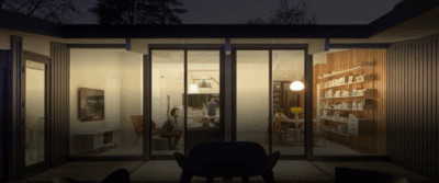 Infrared heating in an upscale home