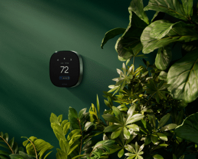 ecobee thermostat wall