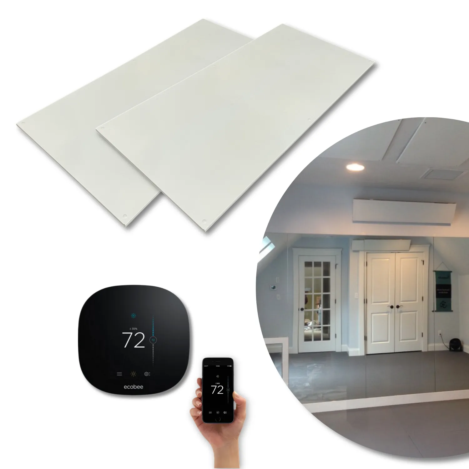 Home Yoga SolaRay II Heating Package