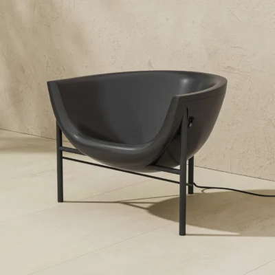 Kosmos Chair in Graphite / Matte Black
