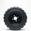 StepRangerSolidRubberTire StepRanger No-Flat Solid Rubber Wheel and Tire Set of 4 (4.00-8)